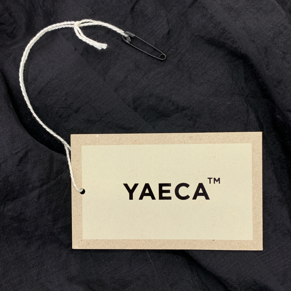 YAECA / ヤエカ シルク ギャザー カシュクールワンピース