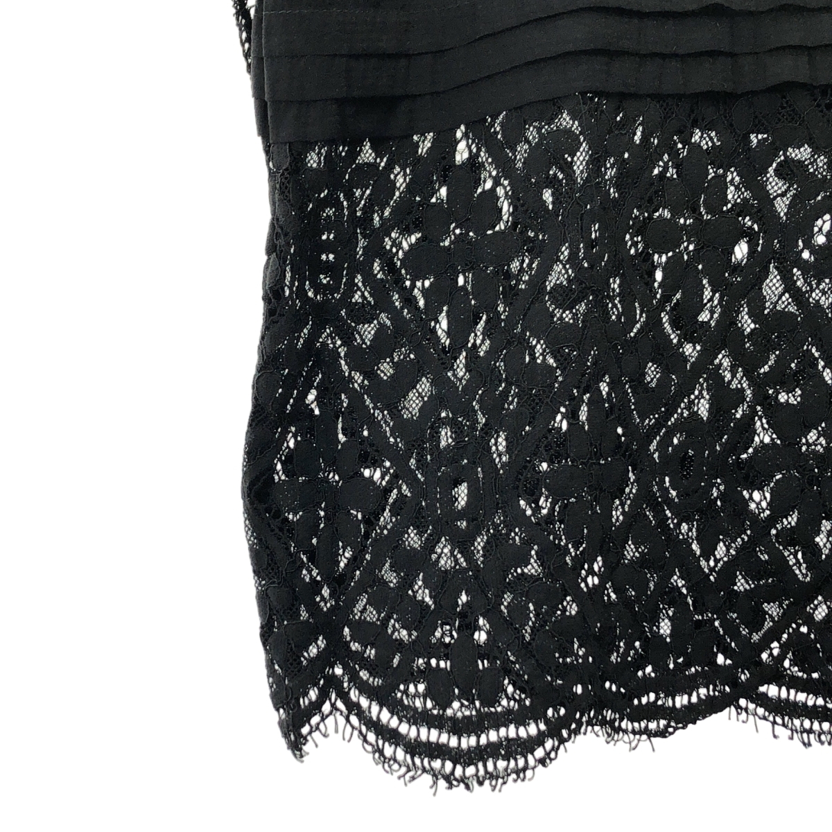 IENA / イエナ レーヨン レース シアーシャツ