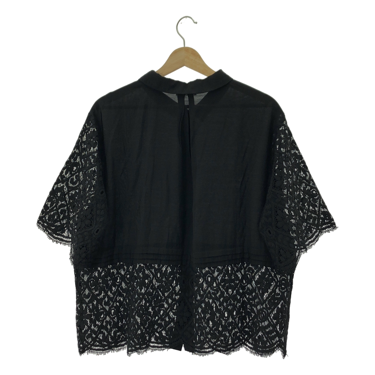 IENA / イエナ レーヨン レース シアーシャツ