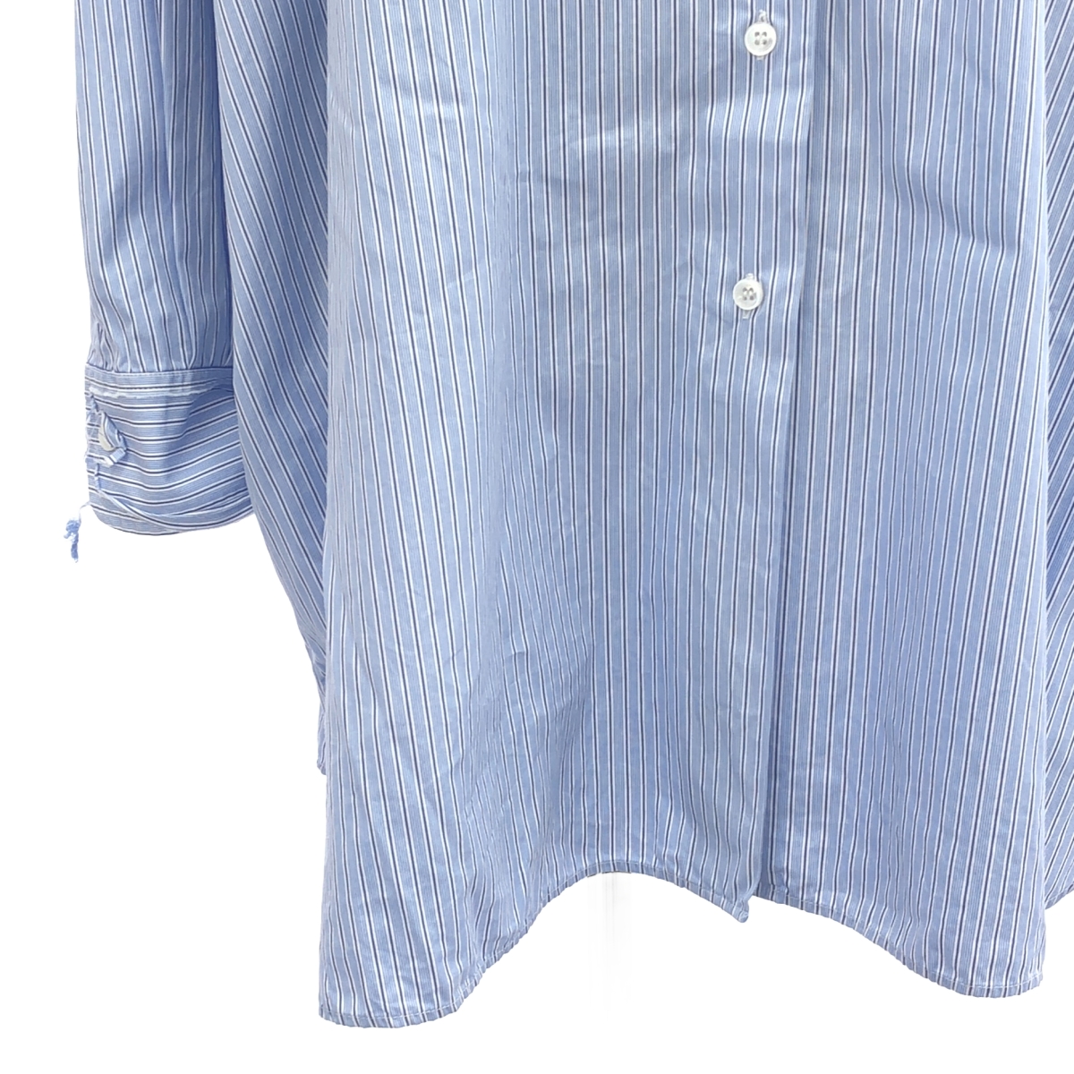 Maison Margiela / メゾンマルジェラ ストライプ オーバー シャツ ワンピース