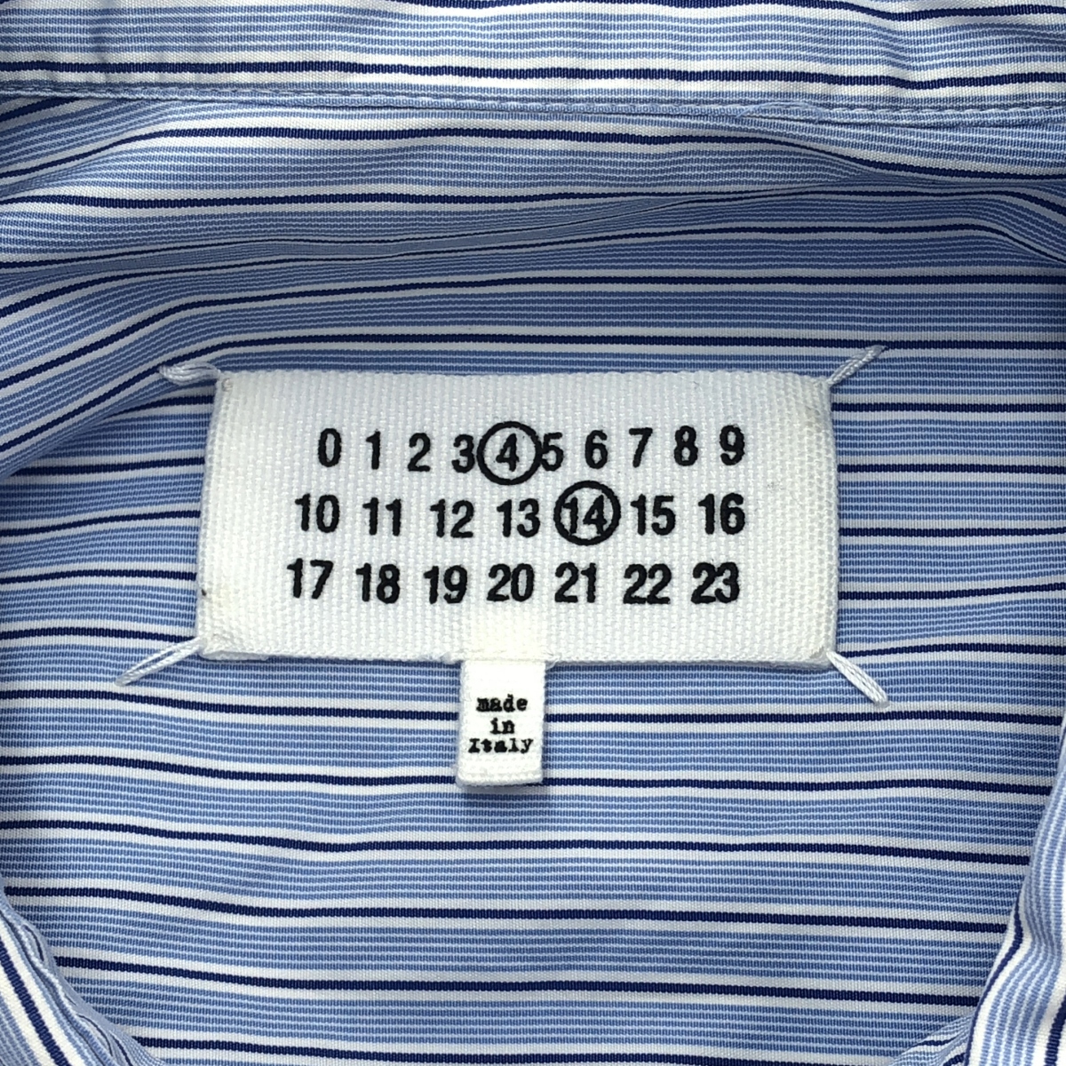 Maison Margiela / メゾンマルジェラ ストライプ オーバー シャツ ワンピース