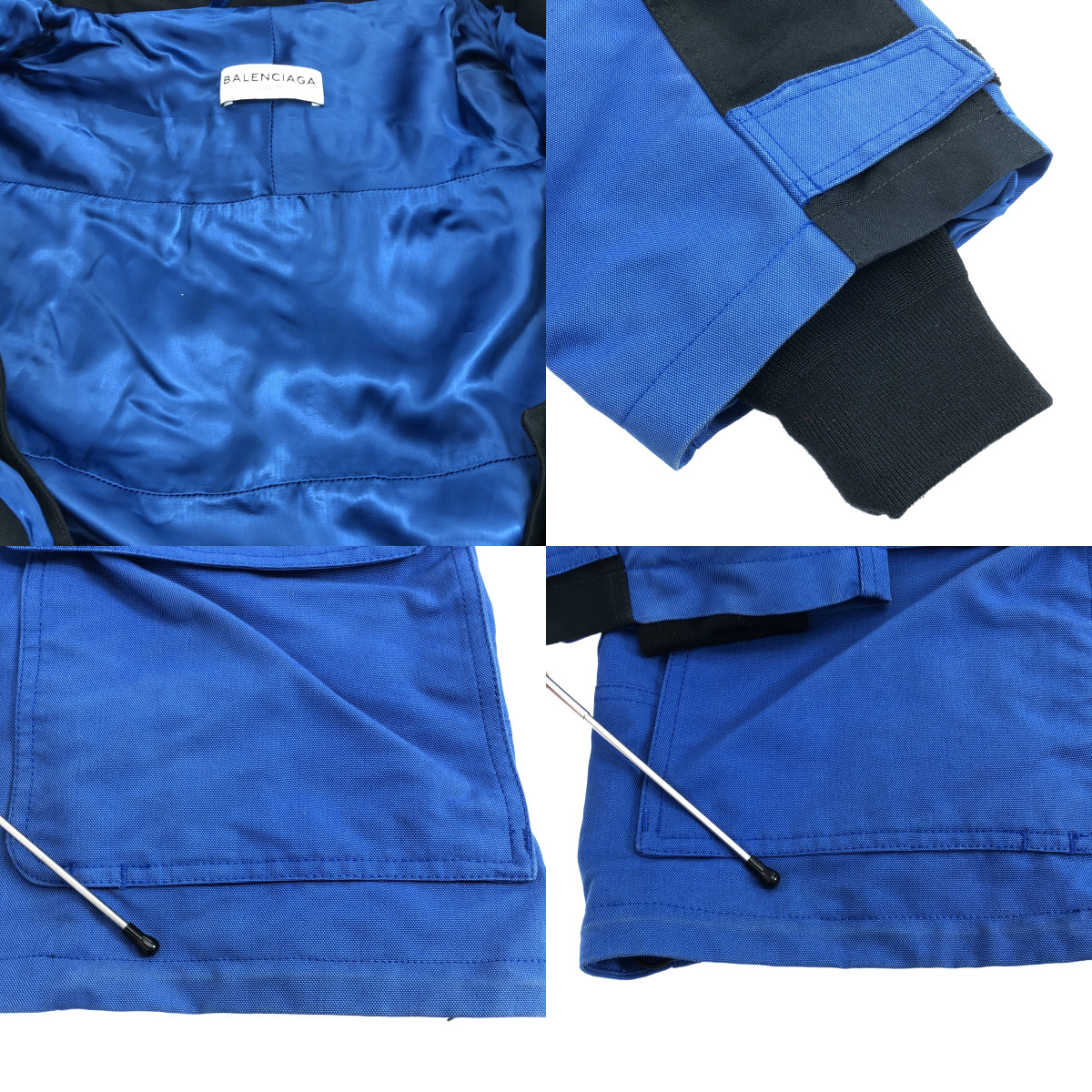 BALENCIAGA / バレンシアガ オーバーシルエット ロゴ スキー ブルゾン ジャケット フーディ