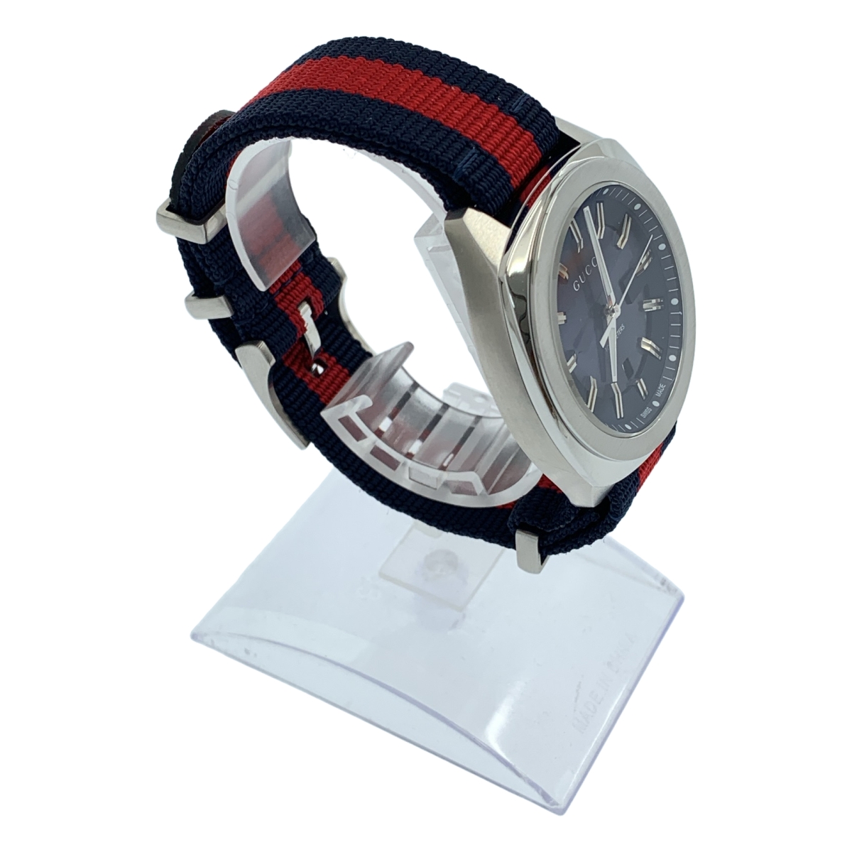 GUCCI / グッチ GG2570 クォーツ ナイロンストラップ 腕時計