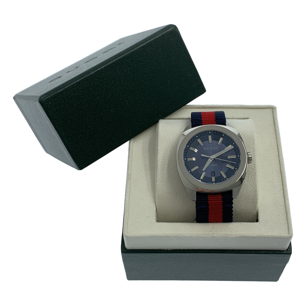 GUCCI / グッチ GG2570 クォーツ ナイロンストラップ 腕時計