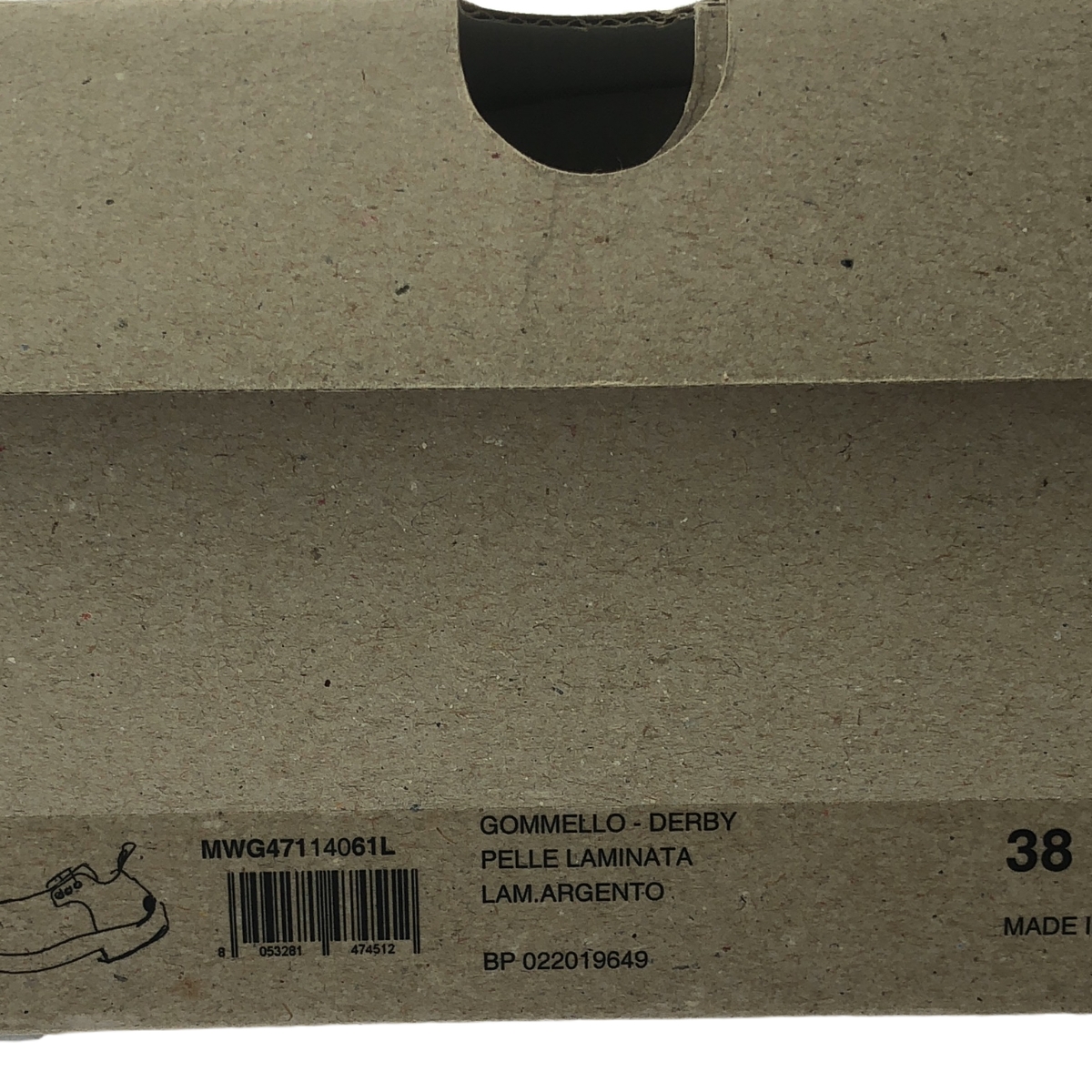 その他 レザー メタリック レースアップ シューズ