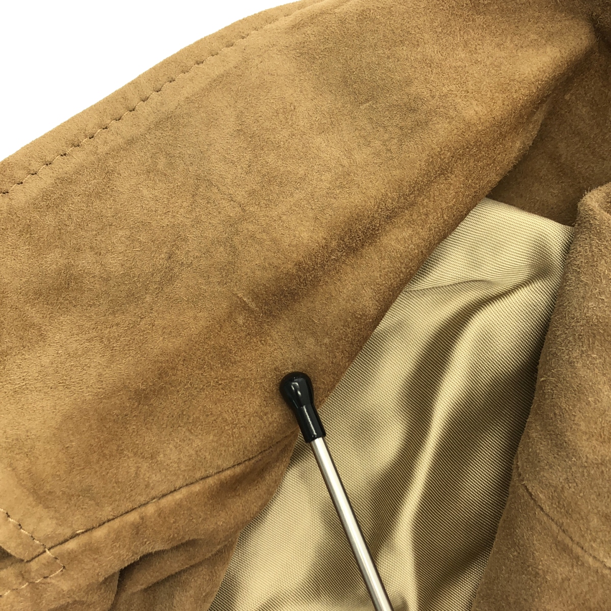 その他 【AGLINI / アグリーニ】 シープ スエード ライダースジャケット