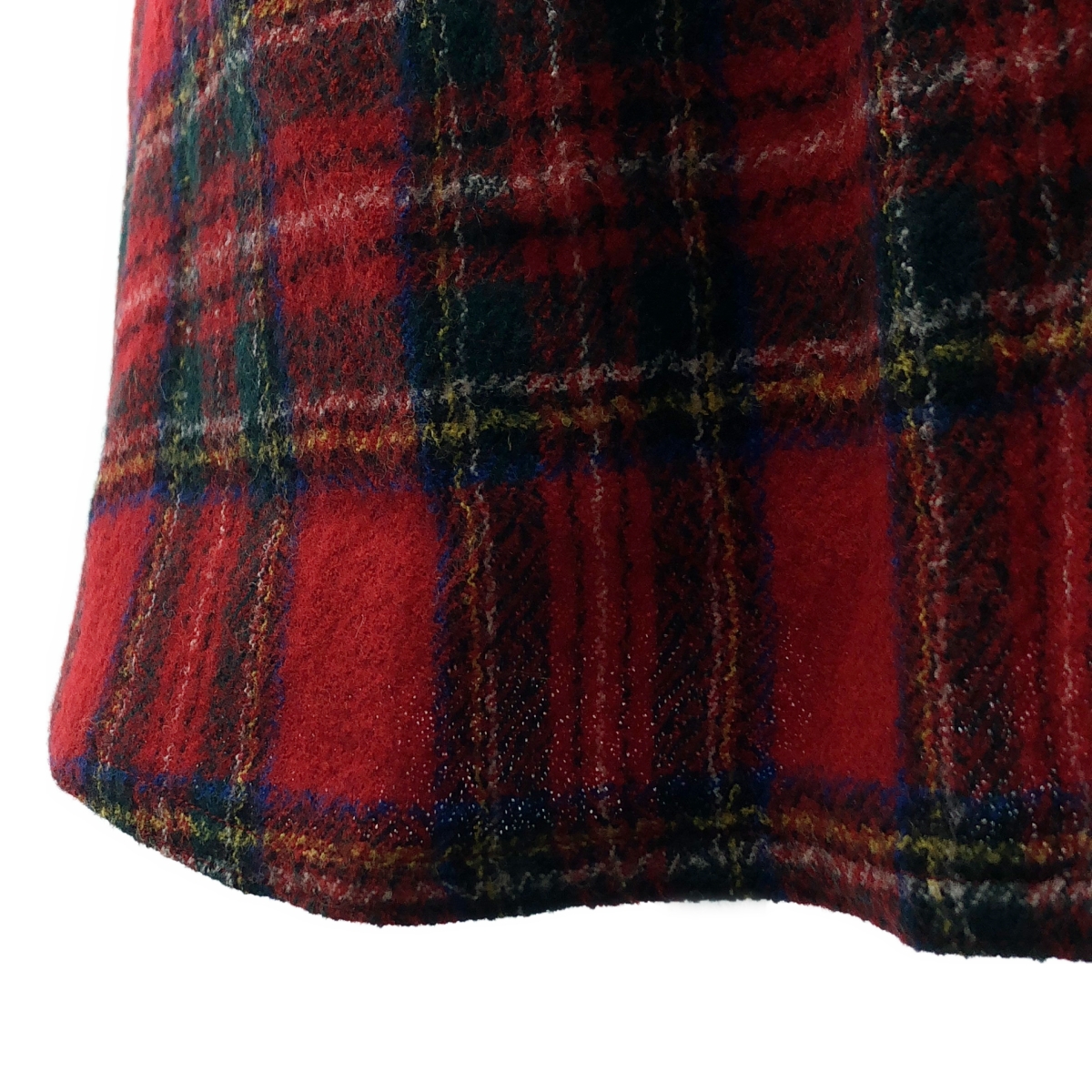 R & D.M.Co- / オールドマンズテーラー WOOL TARTAN CHECK POCET DRESS ウール タータンチェック ポケットドレス ワンピース