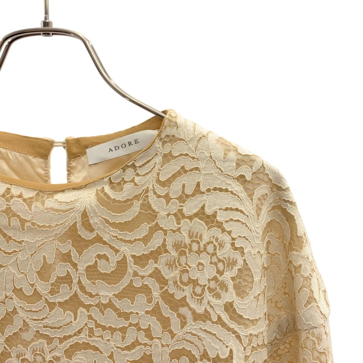 ADORE / アドーア レース シアー ブラウス / 総裏地