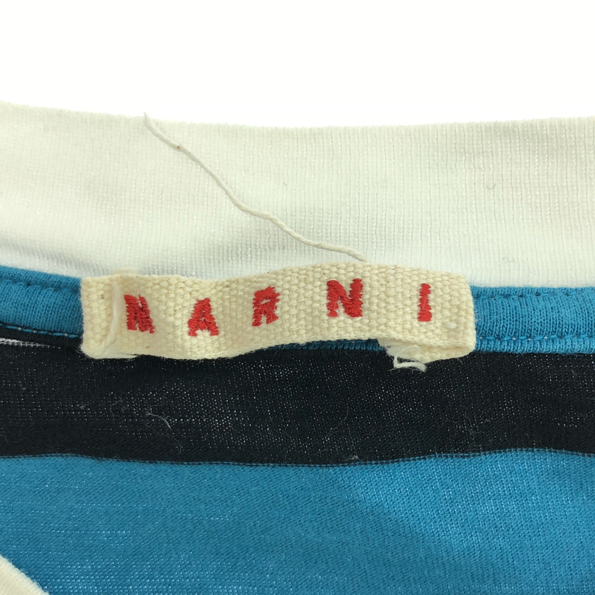 MARNI / マルニ コットン ボーダー Tシャツ