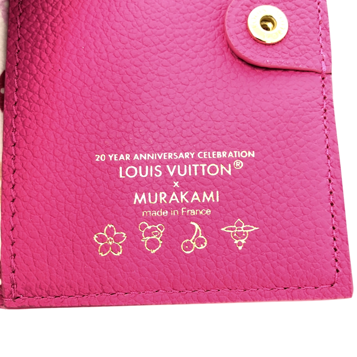 Louis Vuitton / ルイヴィトン × TM 村上隆コラボ M14087 Lisa Wallet モノグラム ポルトフォイユ リサ ウォレット 二つ折り財布