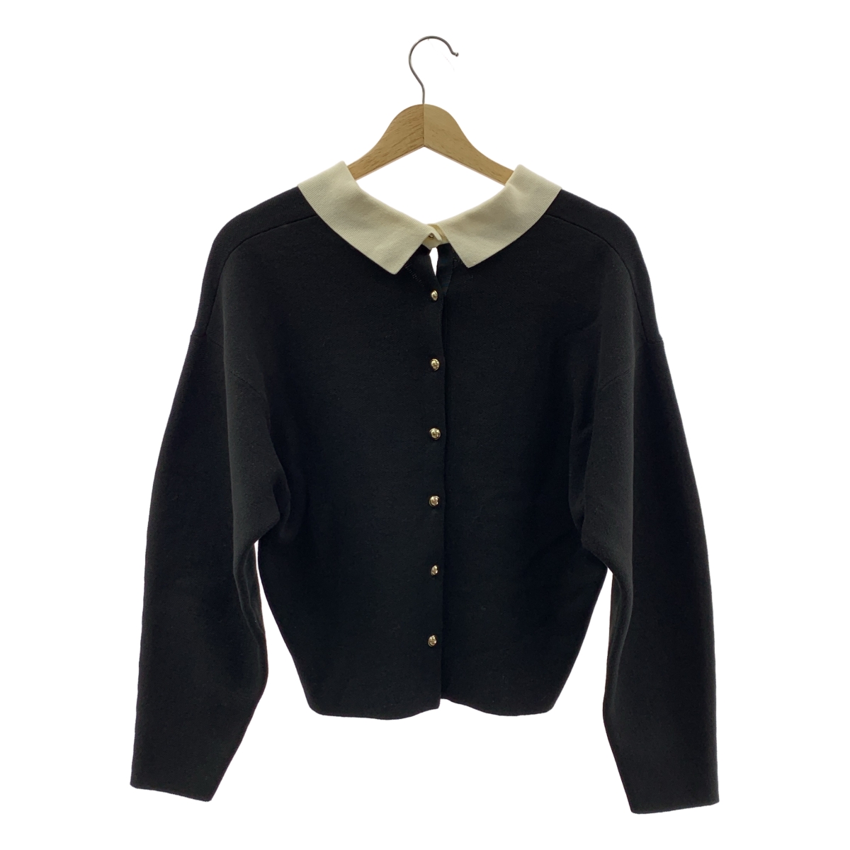 Curensology / カレンソロジー ポイントカラーニットプルオーバー