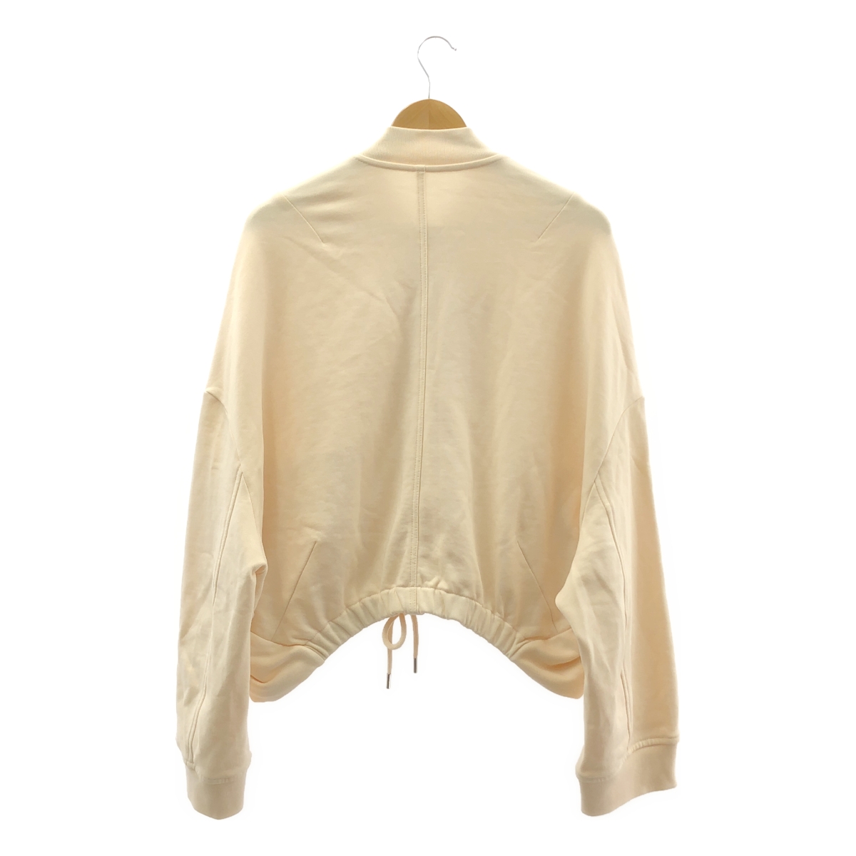 DRIES VAN NOTEN / ドリスヴァンノッテン コットン ギャザー スウェット ジップ ジャケット