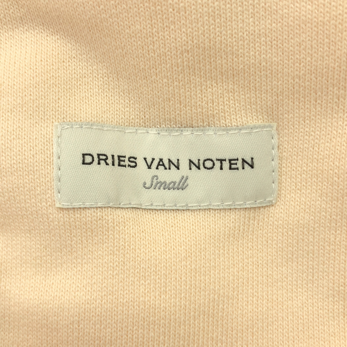 DRIES VAN NOTEN / ドリスヴァンノッテン コットン ギャザー スウェット ジップ ジャケット