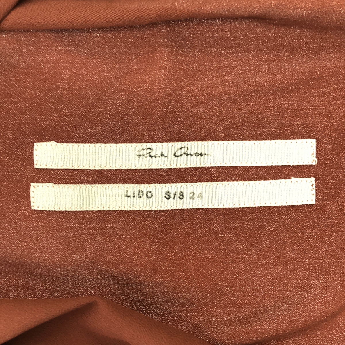 Rick Owens / リックオウエンス LIDO Sleeveless Jumbo Outer Shirt スリーブレス ジャンボ アウターシャツ