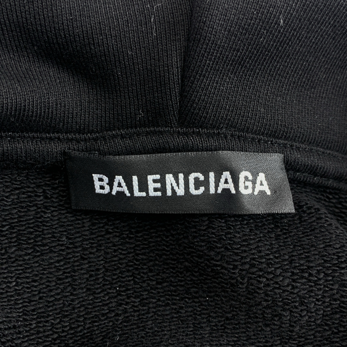 BALENCIAGA / バレンシアガ NEW COPYRIGHT MEDIUM FIT HOODIE コピーライトロゴ プリント フーデッド プルオーバー