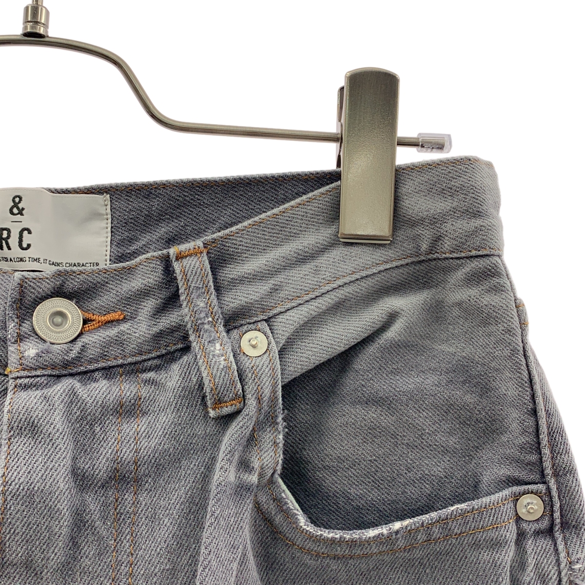 Curensology / カレンソロジー ユーズドカーヴィーデニムパンツ