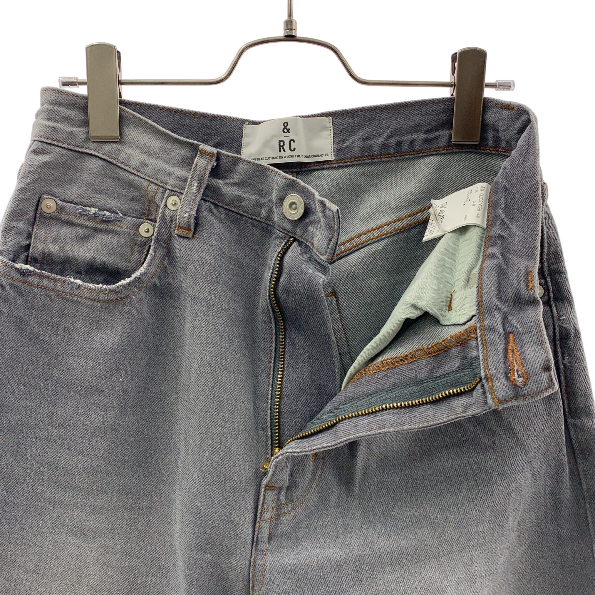 Curensology / カレンソロジー ユーズドカーヴィーデニムパンツ