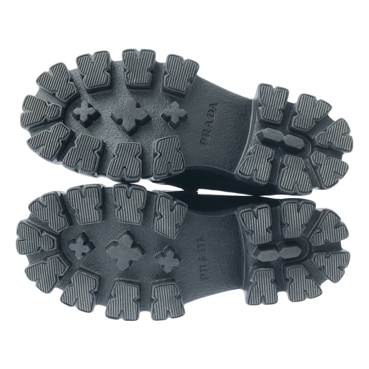 PRADA / プラダ モノリス プラッシュドレザー ローファー