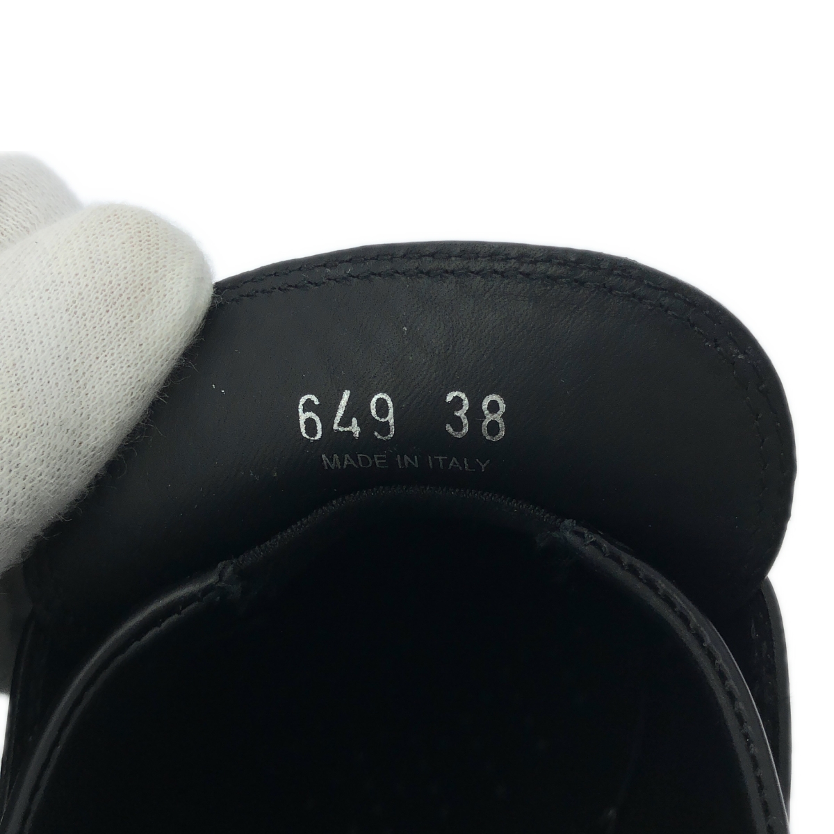 PRADA / プラダ モノリス プラッシュドレザー ローファー