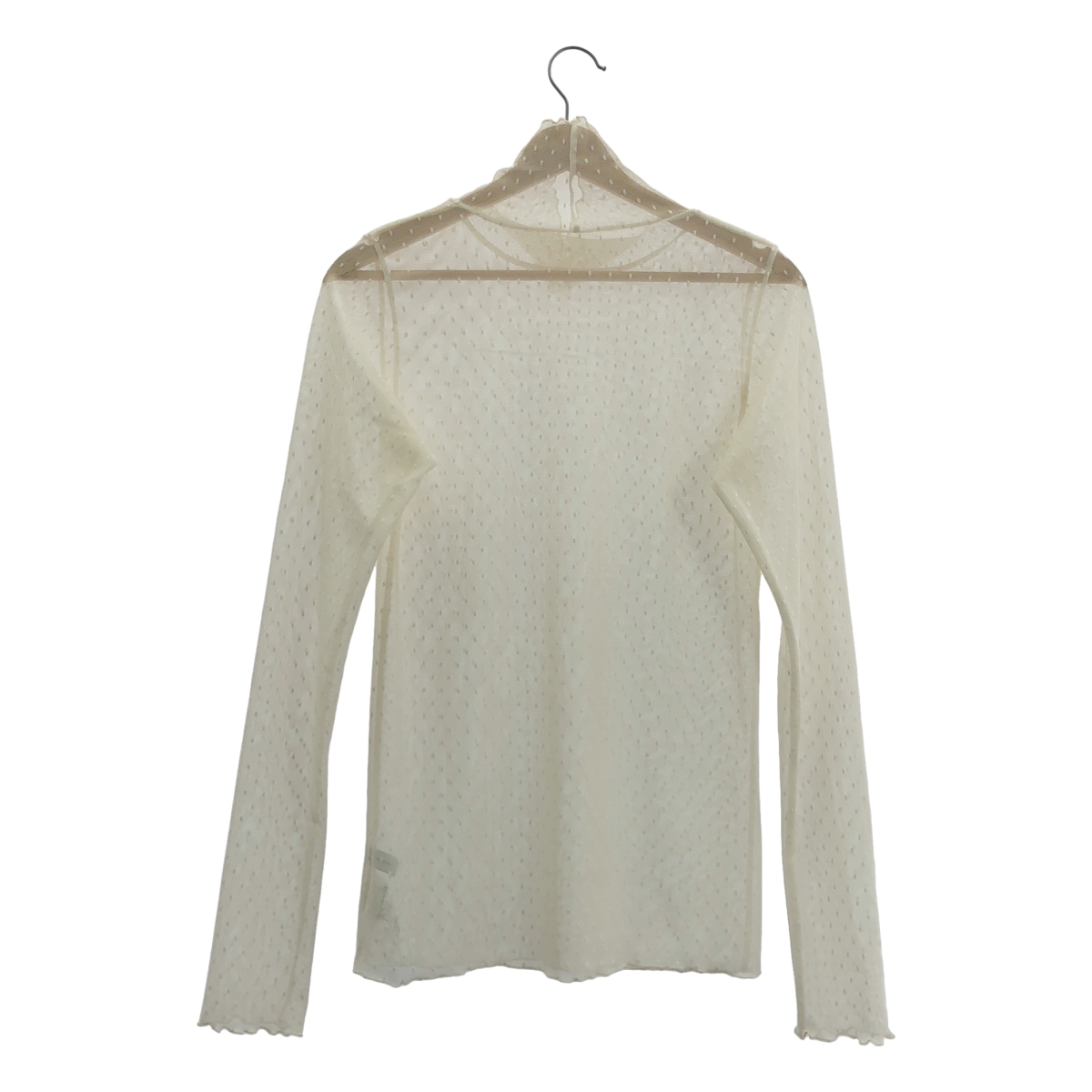 Spick and Span / スピックアンドスパン ドットチュールハイネックプルオーバー