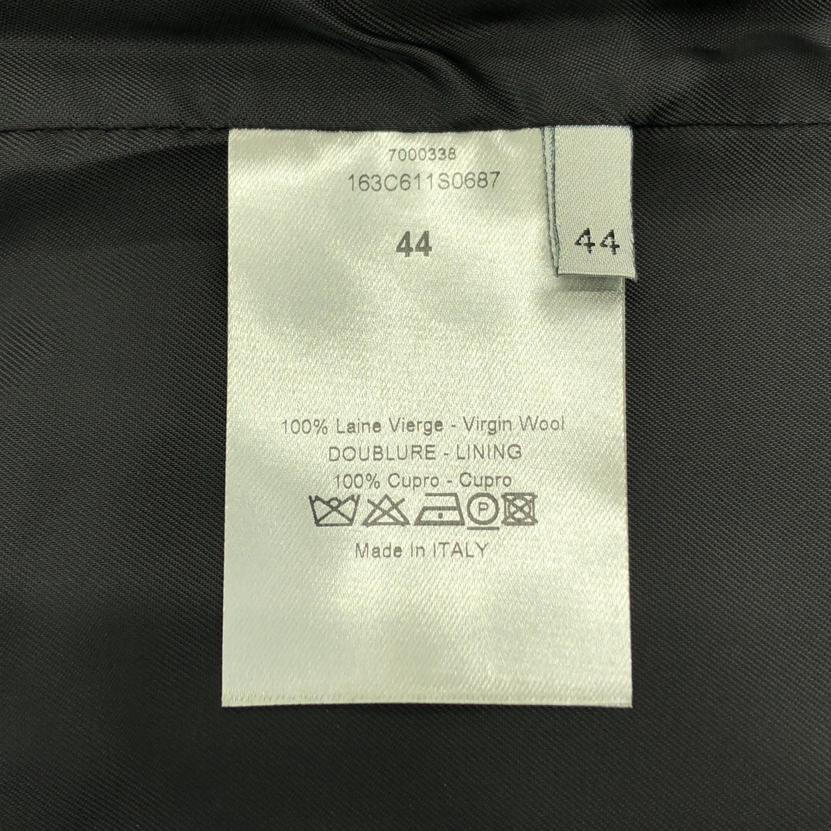 Dior homme / ディオールオム ナローラペル ジレ ベスト