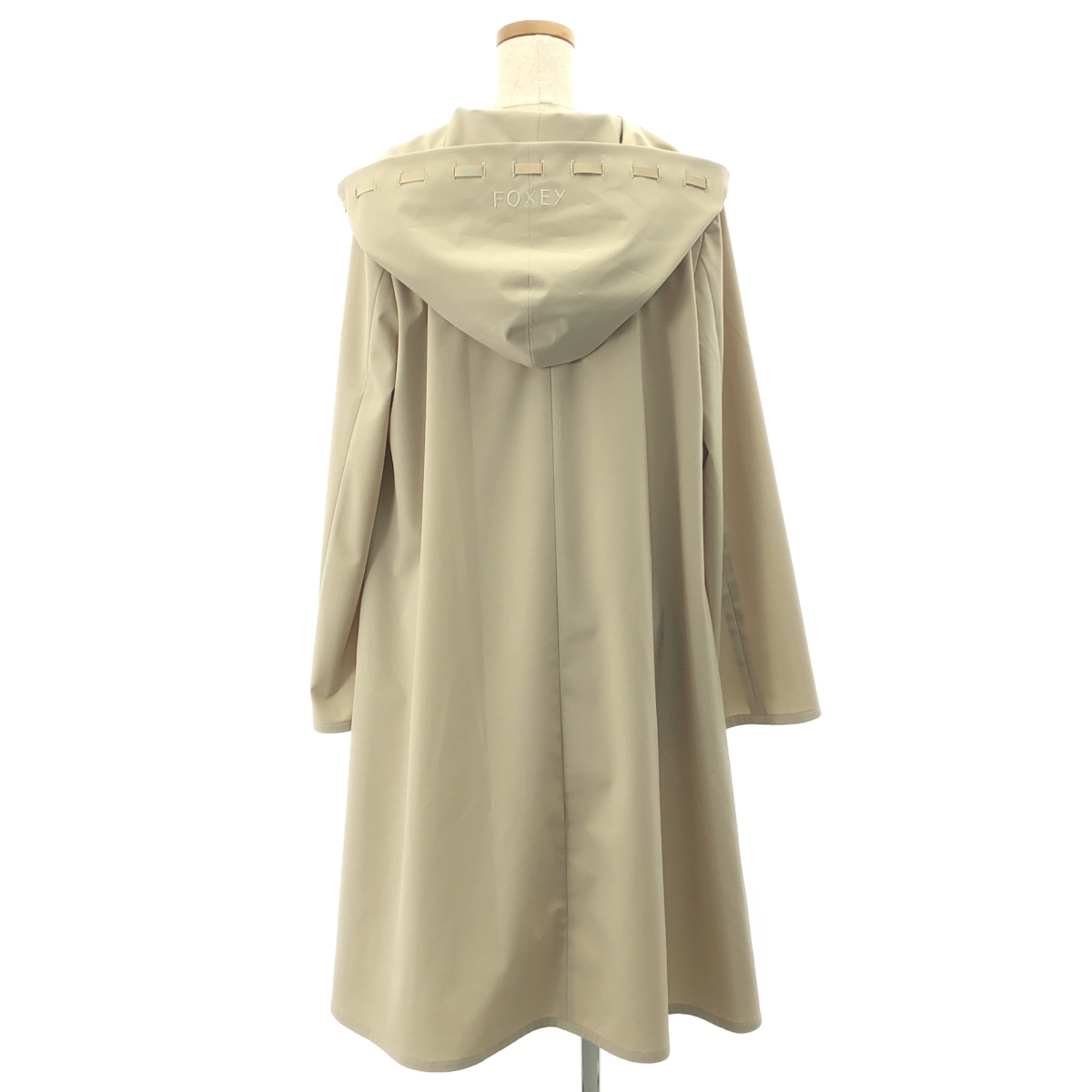 FOXEY NEW YORK / フォクシーニューヨーク Westminster Coat ウエストミンスター フーデッド コート ポーチ付