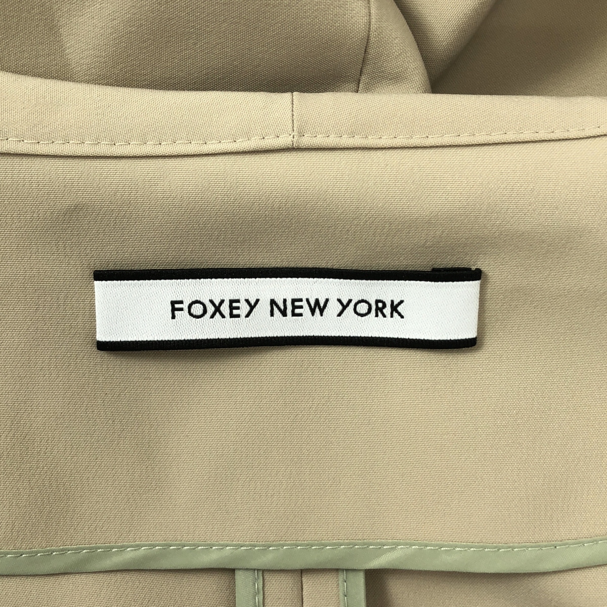 FOXEY NEW YORK / フォクシーニューヨーク Westminster Coat ウエストミンスター フーデッド コート ポーチ付