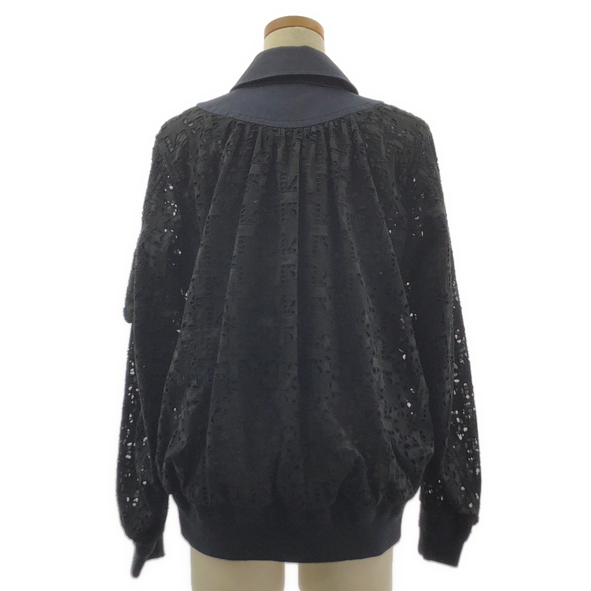 sacai / サカイ レース切替 ベルテッド ダブルコート / メッシュ総裏地