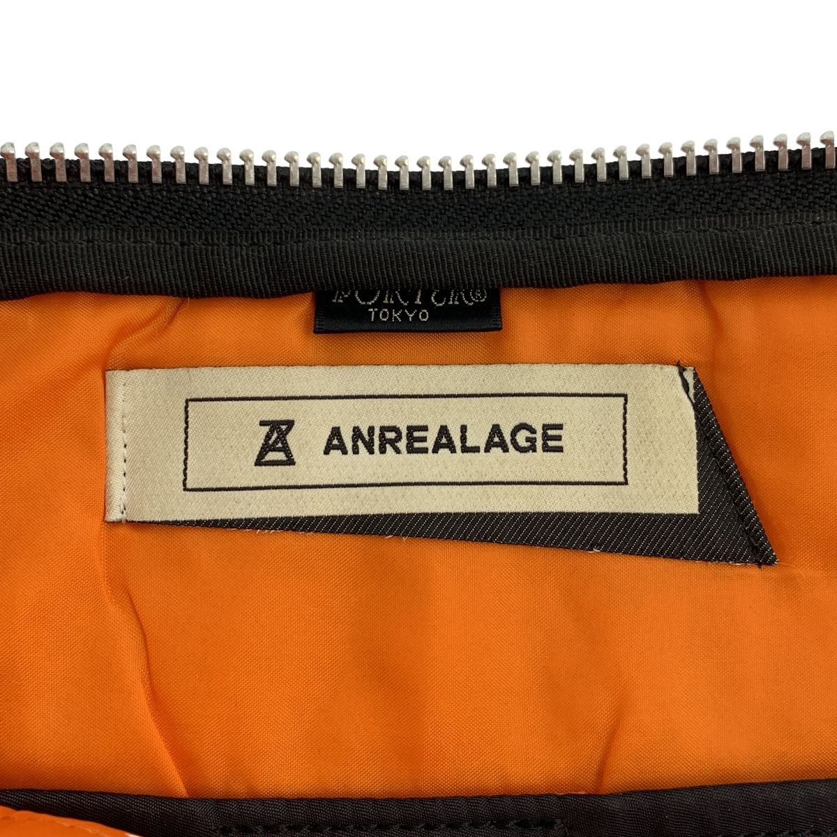 PORTER / ポーター × ANREALAGE アンリアレイジ / ナイロン クラッチバッグ