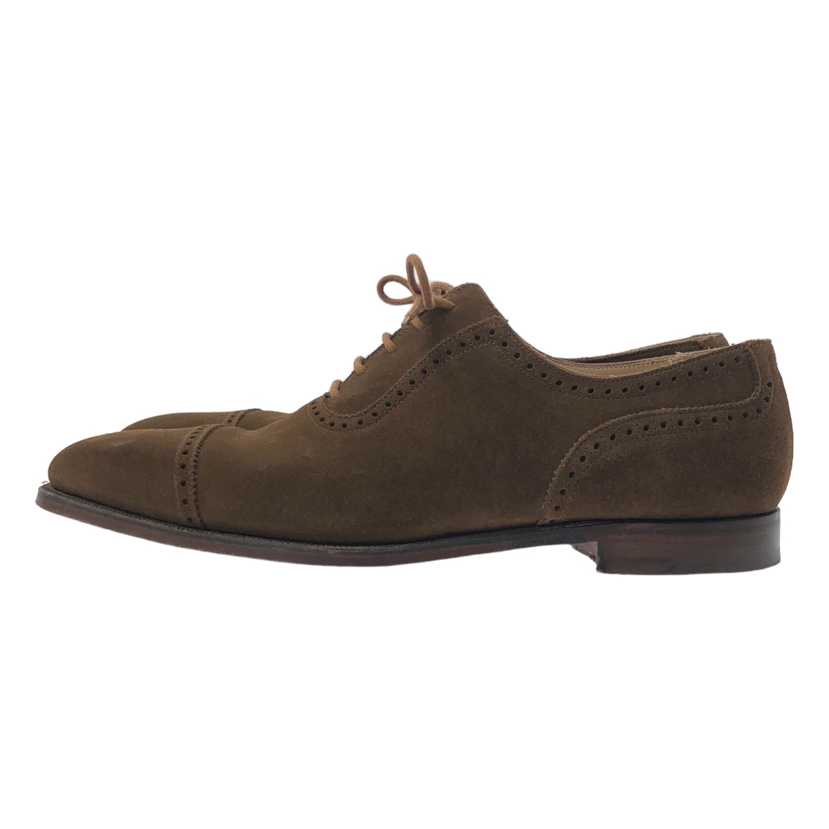 CROCKETT&JONES / クロケット&ジョーンズ × BARNEYS NEWYORK  別注 Westbourne ウエストボーン / スエード ストレートチップ レザーシューズ