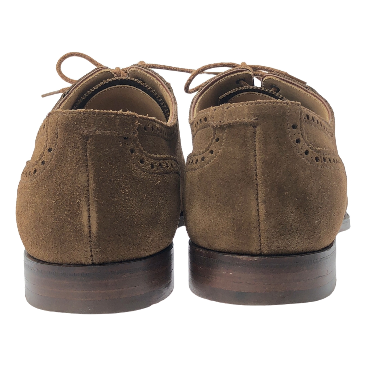 CROCKETT&JONES / クロケット&ジョーンズ × BARNEYS NEWYORK  別注 Westbourne ウエストボーン / スエード ストレートチップ レザーシューズ