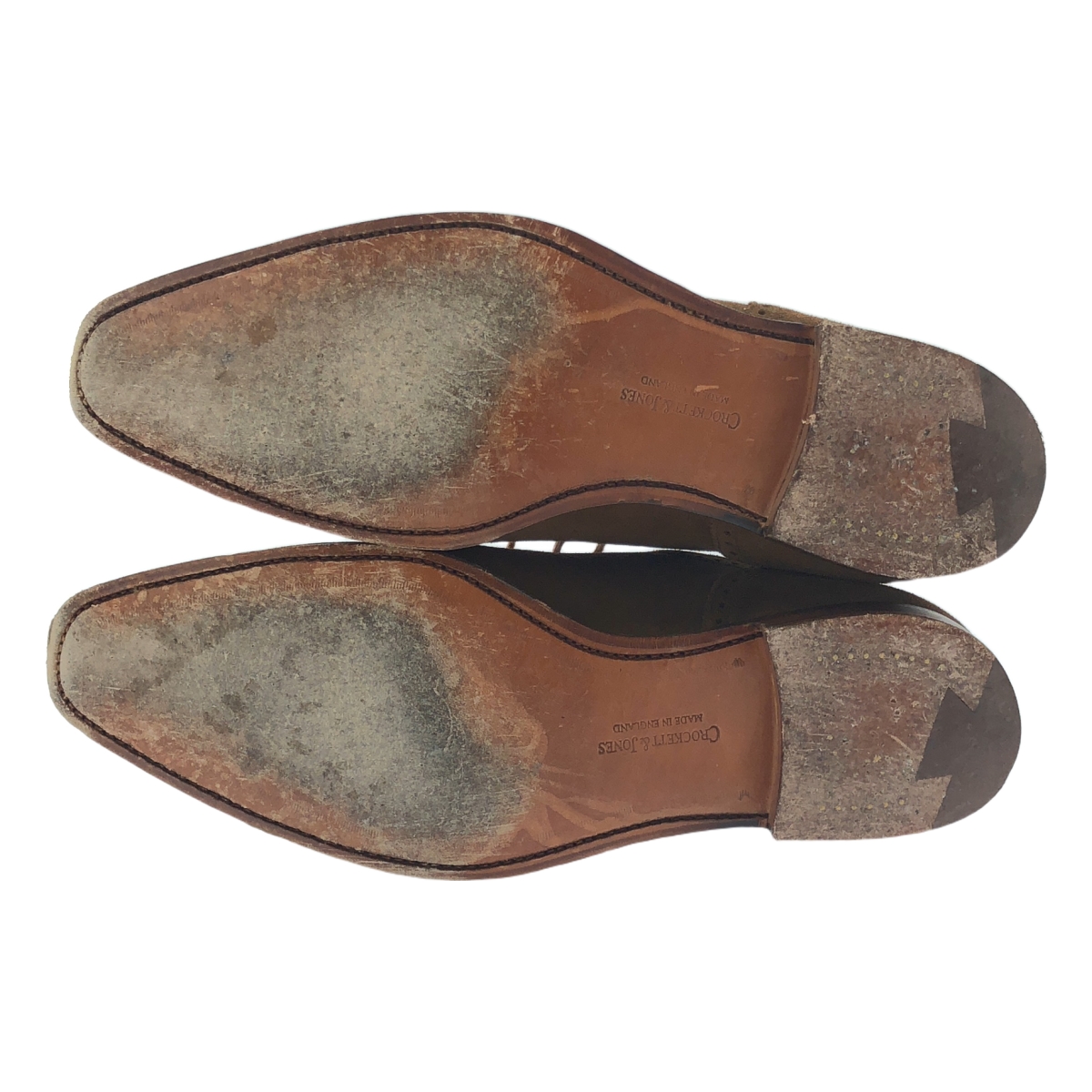 CROCKETT&JONES / クロケット&ジョーンズ × BARNEYS NEWYORK  別注 Westbourne ウエストボーン / スエード ストレートチップ レザーシューズ
