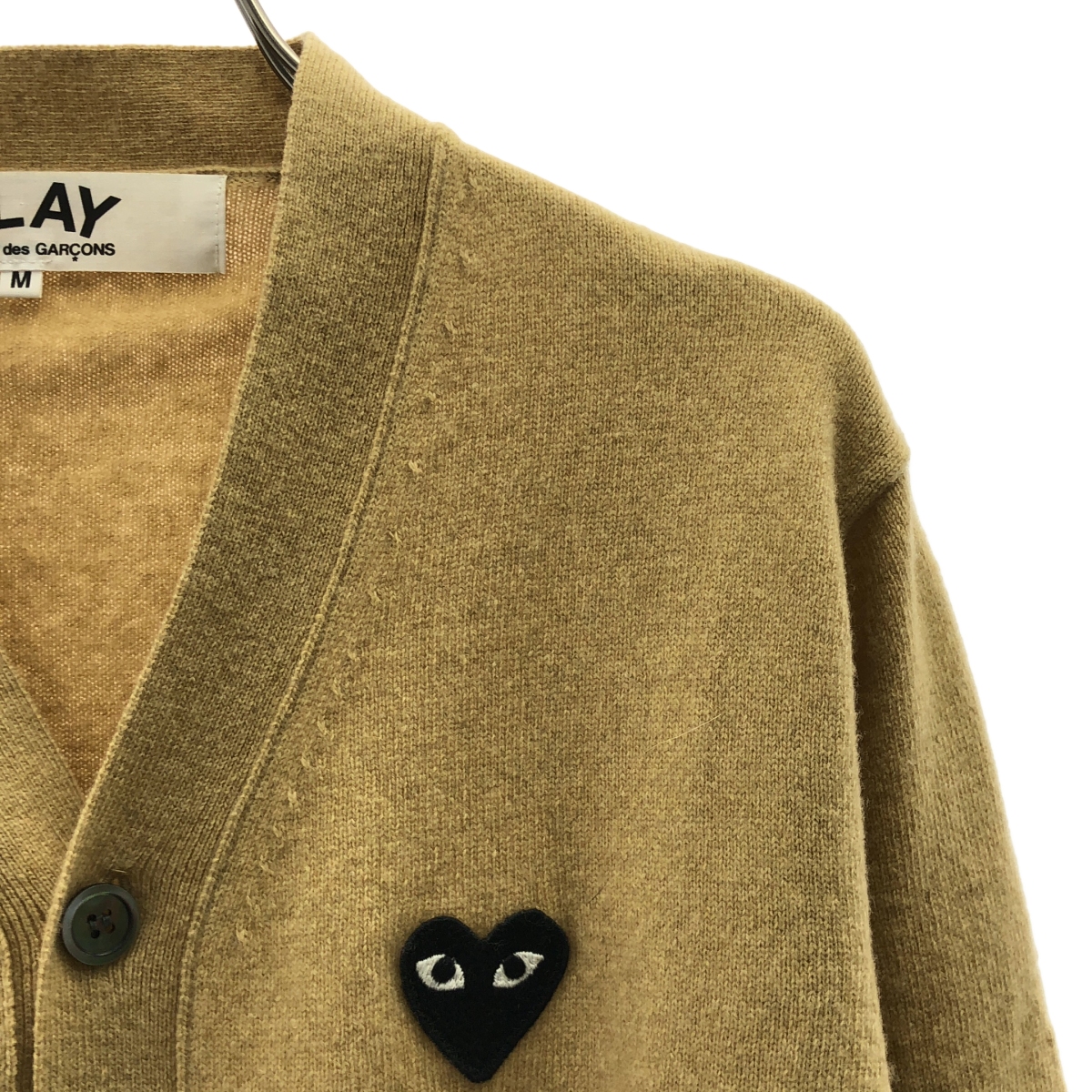 PLAY COMME des GARCONS / プレイコムデギャルソン ハートワッペン ニット カーディガン