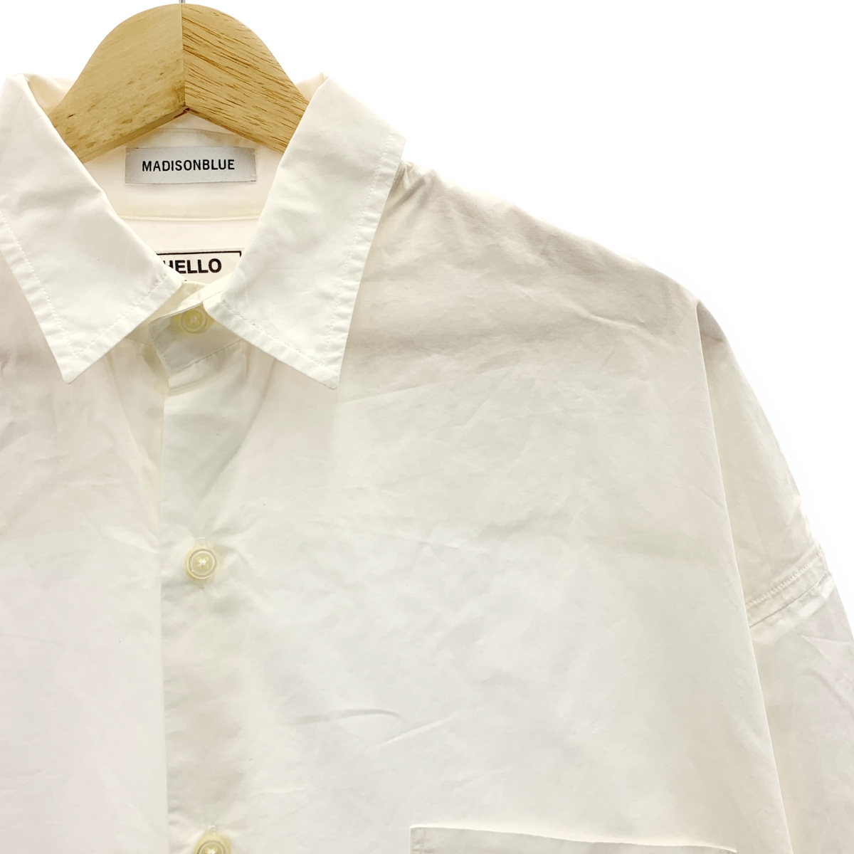 MADISON BLUE / マディソンブルー J.BRADLEY CUFF SHIRT ドルマンスリーブ コットン シャツ ブラウス