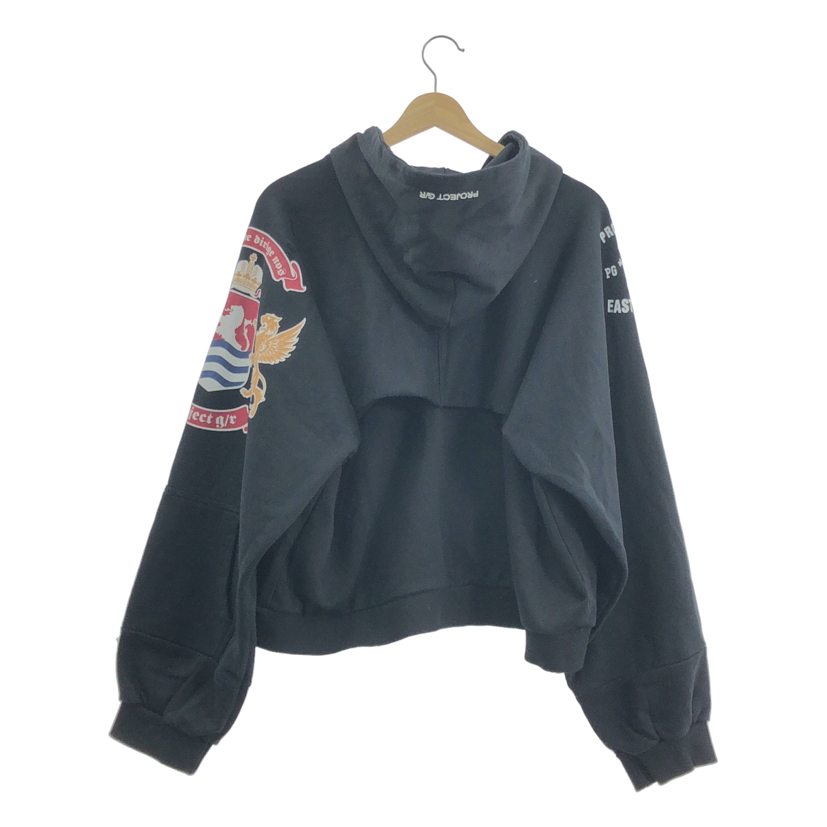 その他 Reconstructed Folded Zip Hoodie リコンストラクテッド フォルデッド ジップフーディ