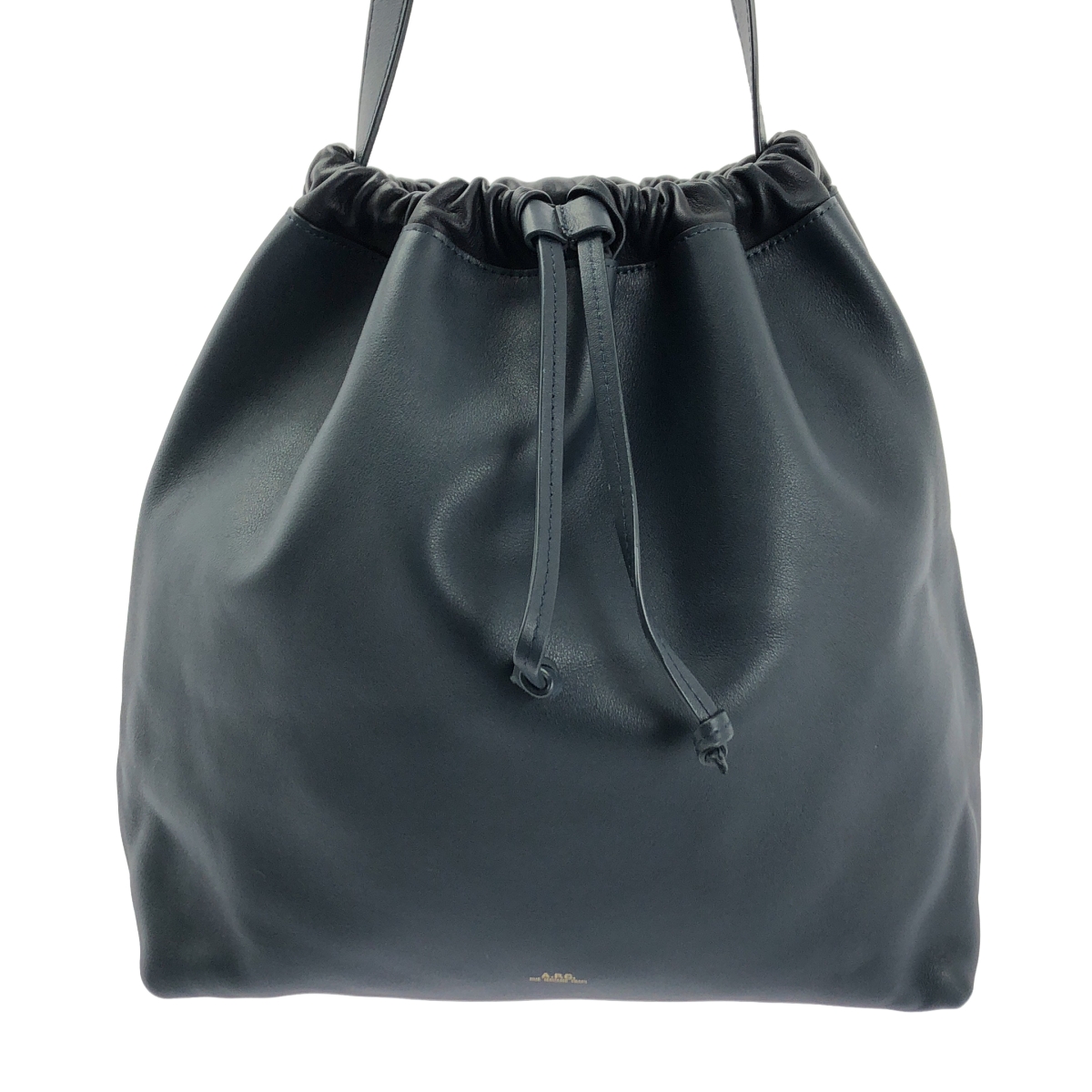 A.P.C. / アーペーセー レザー 巾着 ワンショルダー バッグ ユニセックス