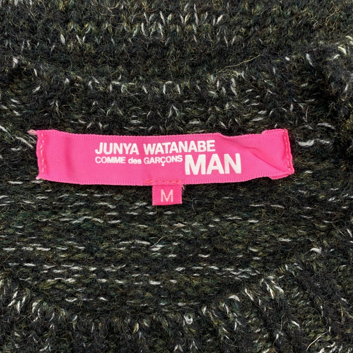 JUNYA WATANABE MAN PINK / ジュンヤワタナベマンピンク モヘヤ混 メランジ ロング ニット