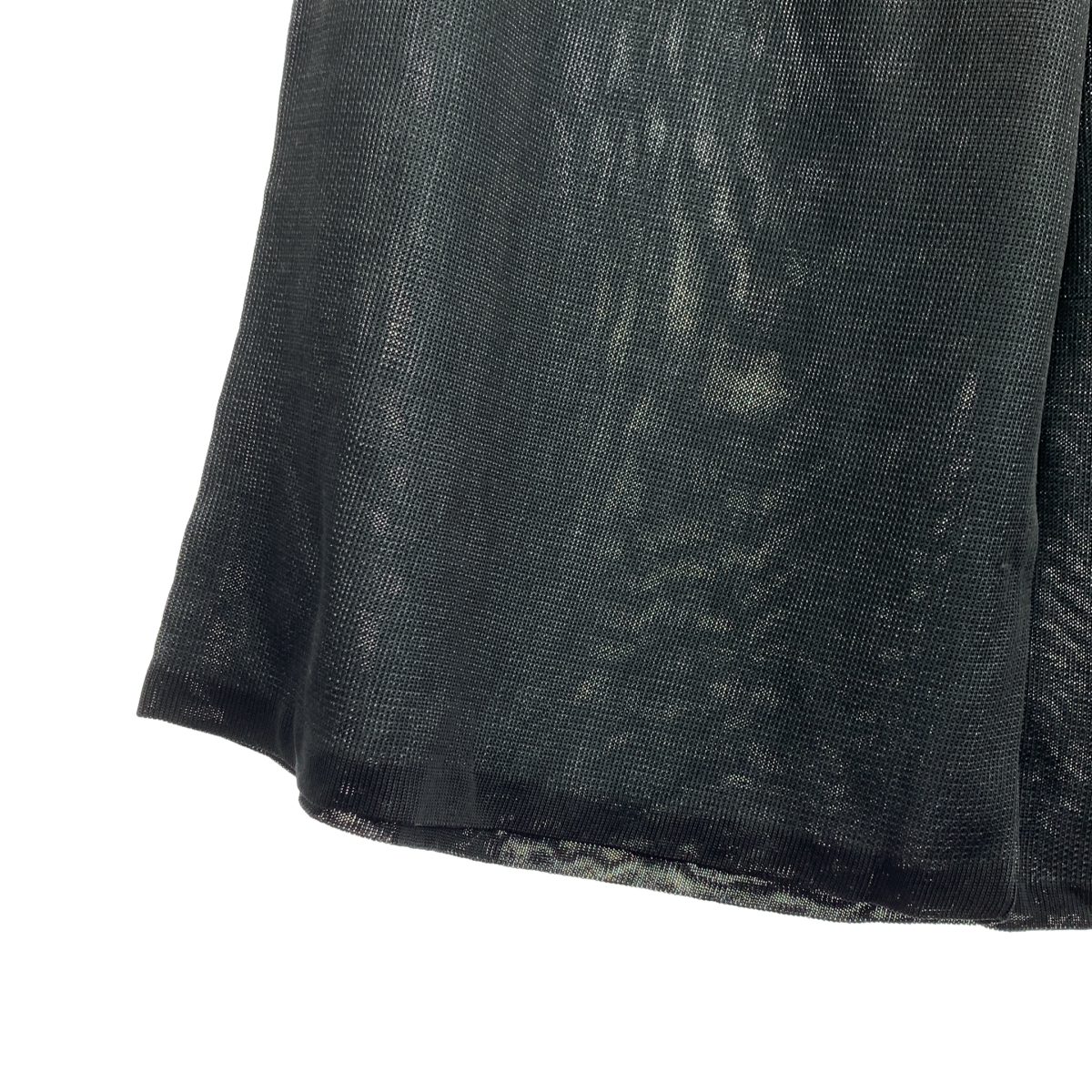 TAN / タン DOUBLE COLOR PANTS ワイド ニット パンツ