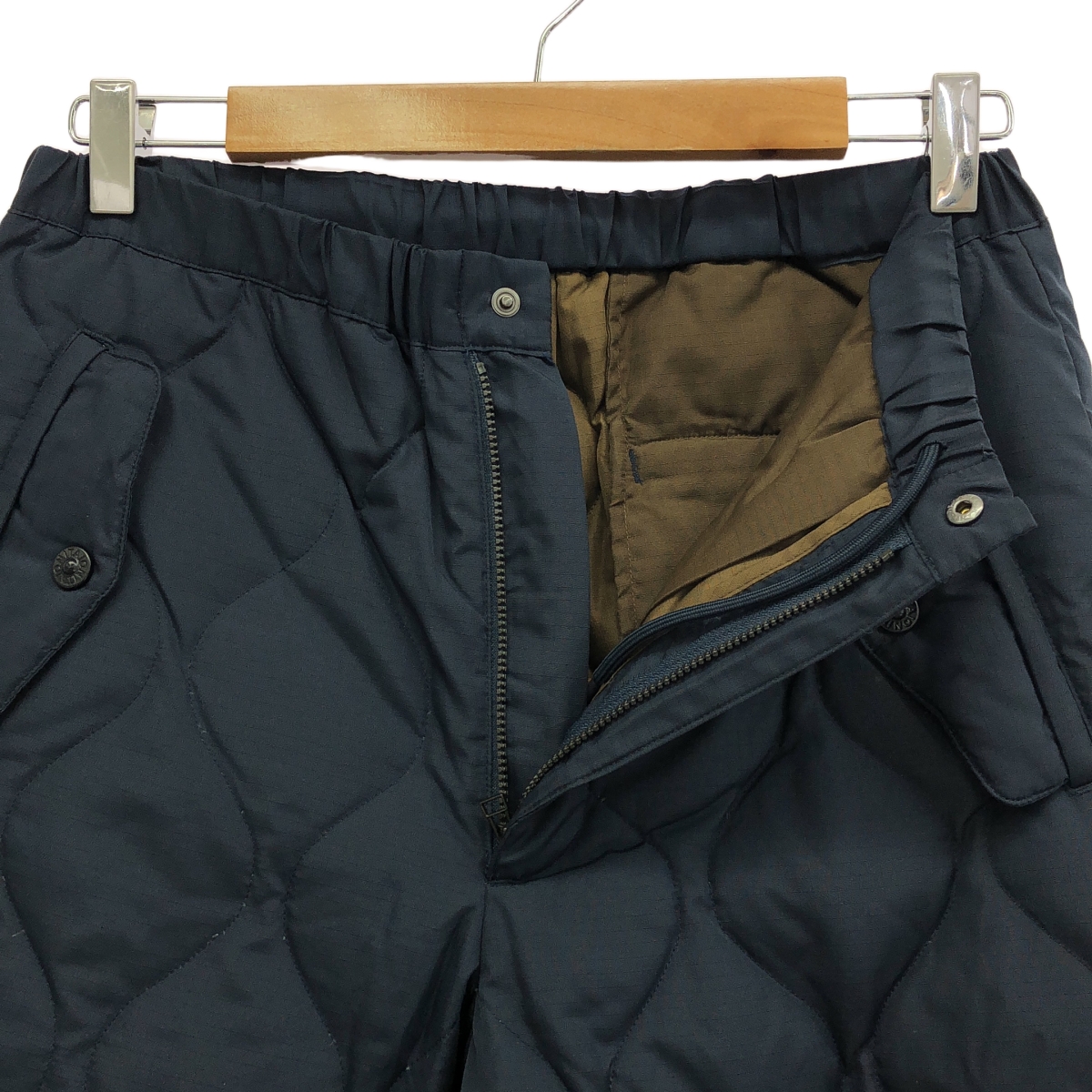 TAION / タイオン BUTTON PARACHUTE DOWN PANTS ミリタリー ボタンスリット ダウンパンツ  ユニセックス