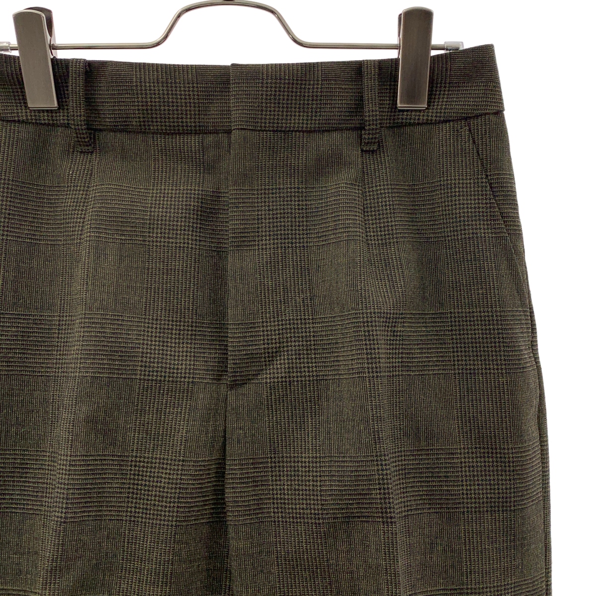 MARGARET HOWELL / マーガレットハウエル × FOX BROTHERS ウール チェック パンツ