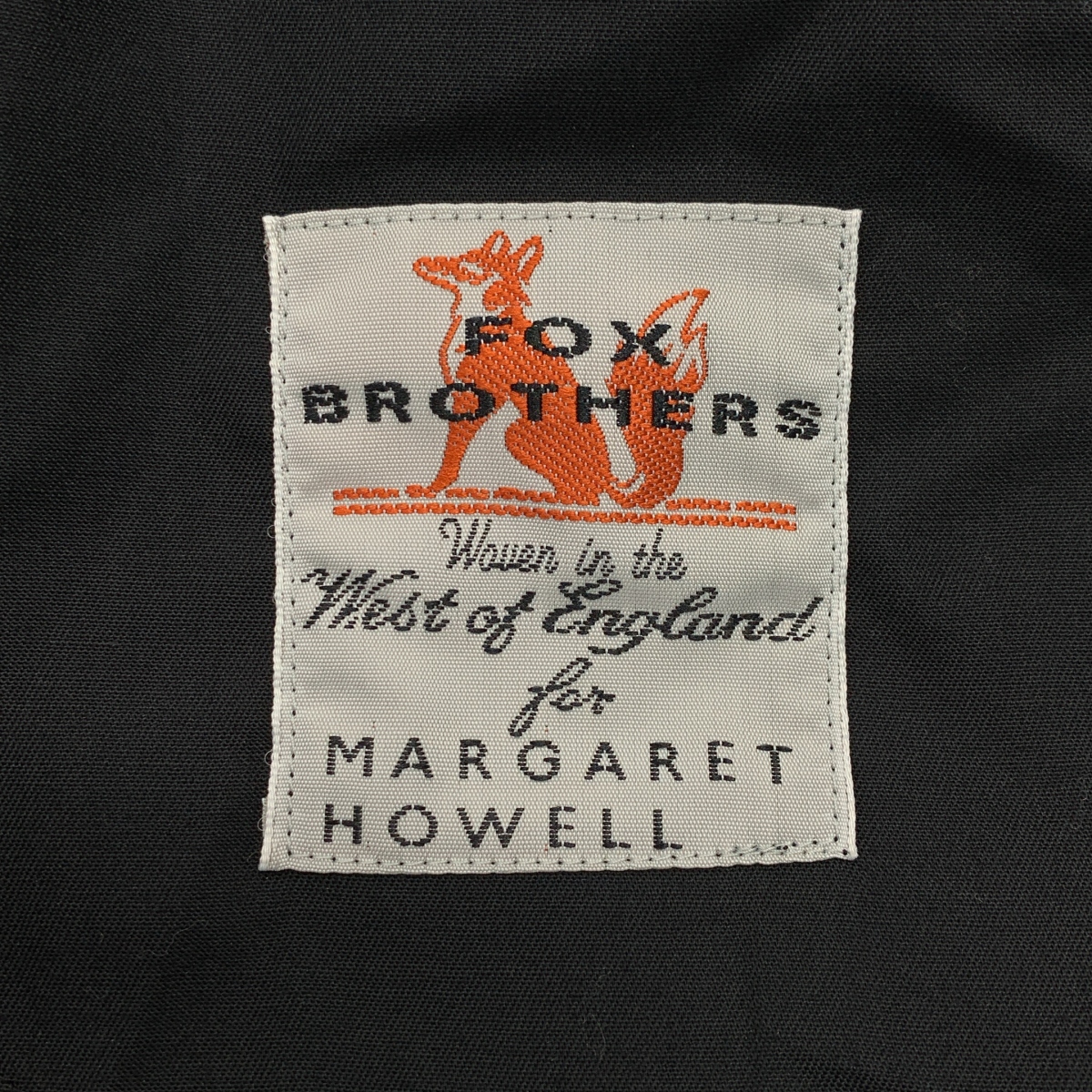 MARGARET HOWELL / マーガレットハウエル × FOX BROTHERS ウール チェック パンツ