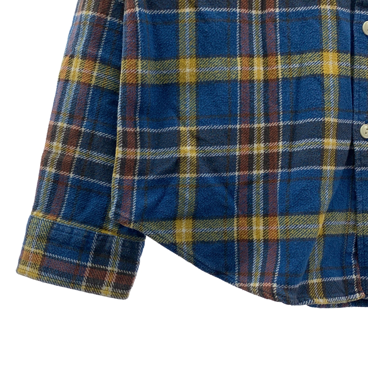 SUGAR CANE / シュガーケーン TWILL CHECK L/S WORK SHIRT / コットン チェック フランネル ワークシャツ