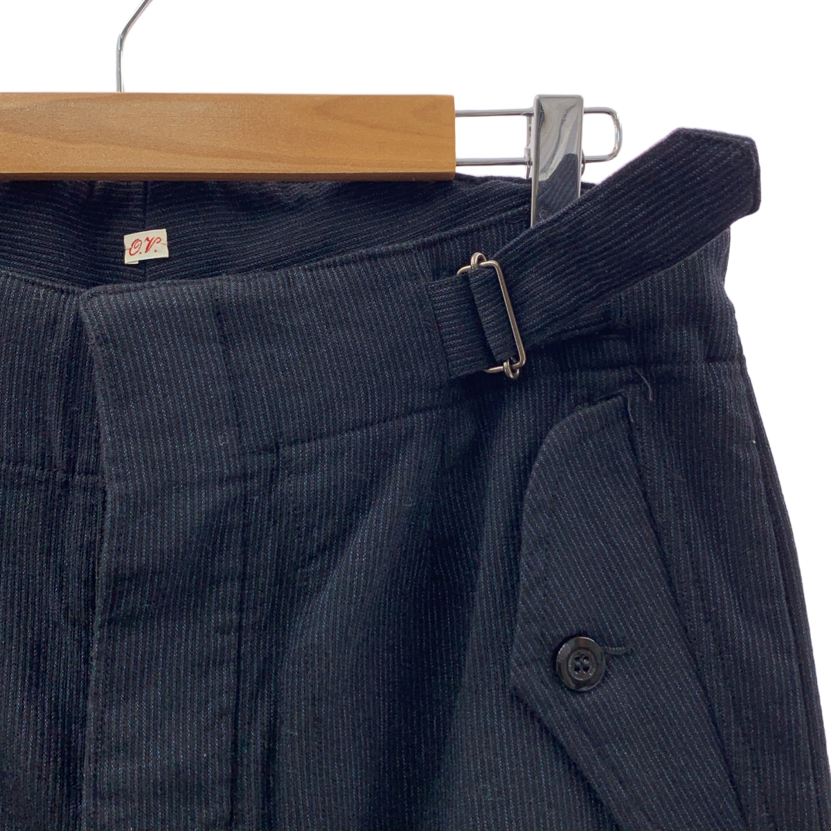 OUTIL / ウティ PANTALON TOUCY コードレーン ウールレーヨン パンツ