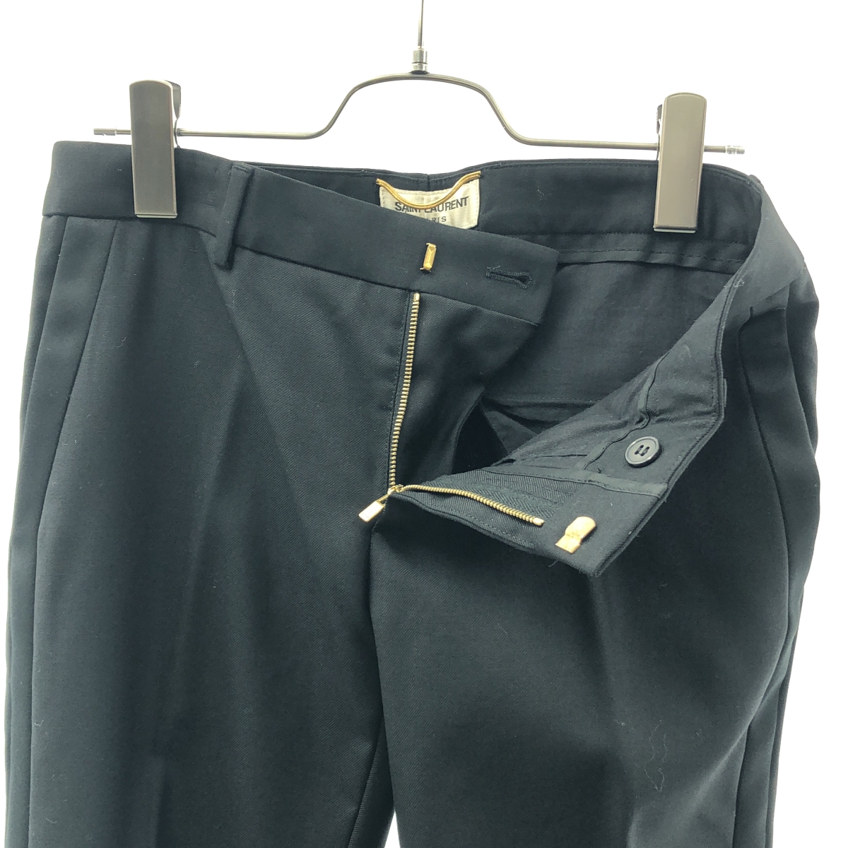 SAINT LAURENT PARIS / サンローランパリ サイドライン テーパードパンツ