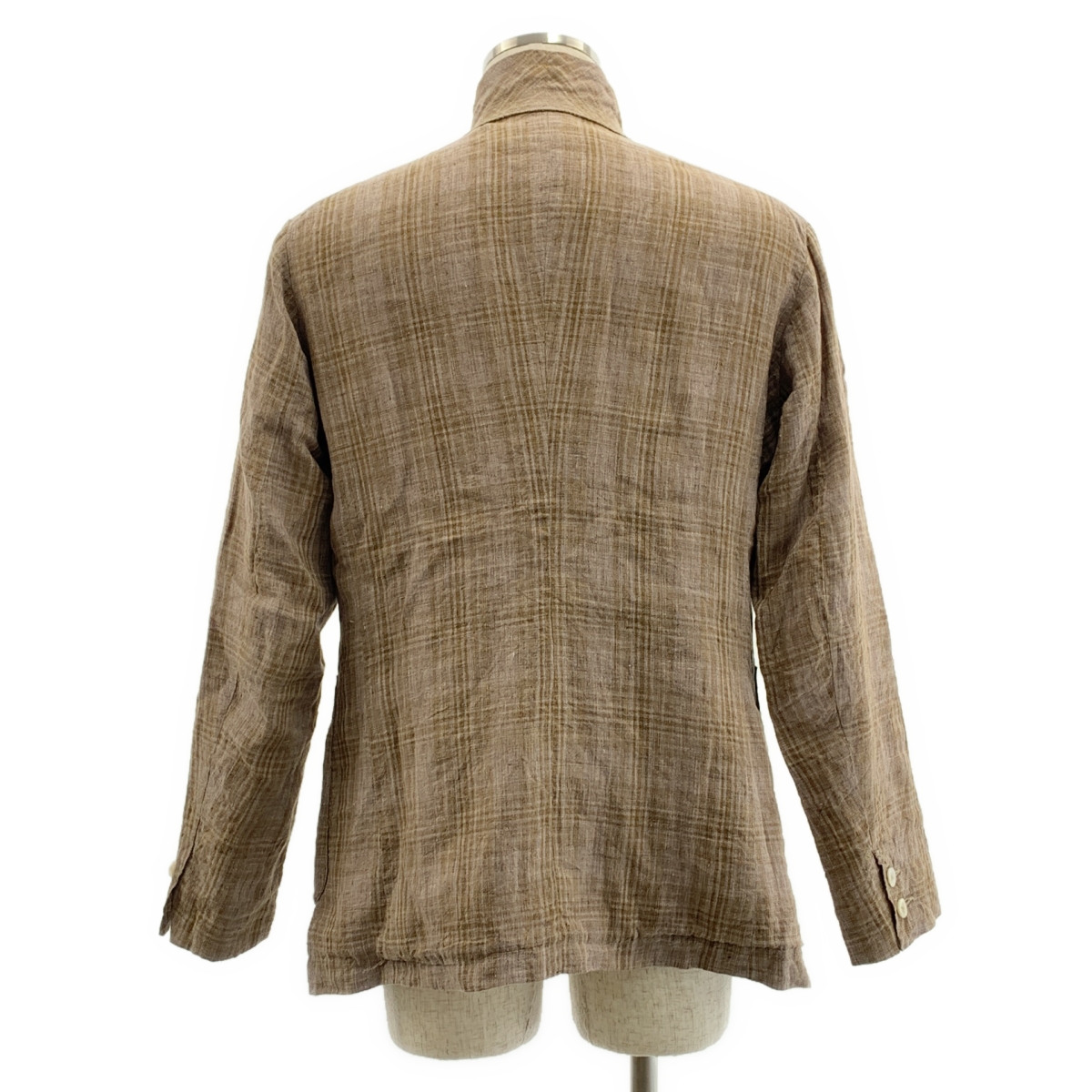 kaval / カヴァル linen tweed jacket / リネン ツイード オーバー ジャケット / ヘリンボーン総裏地