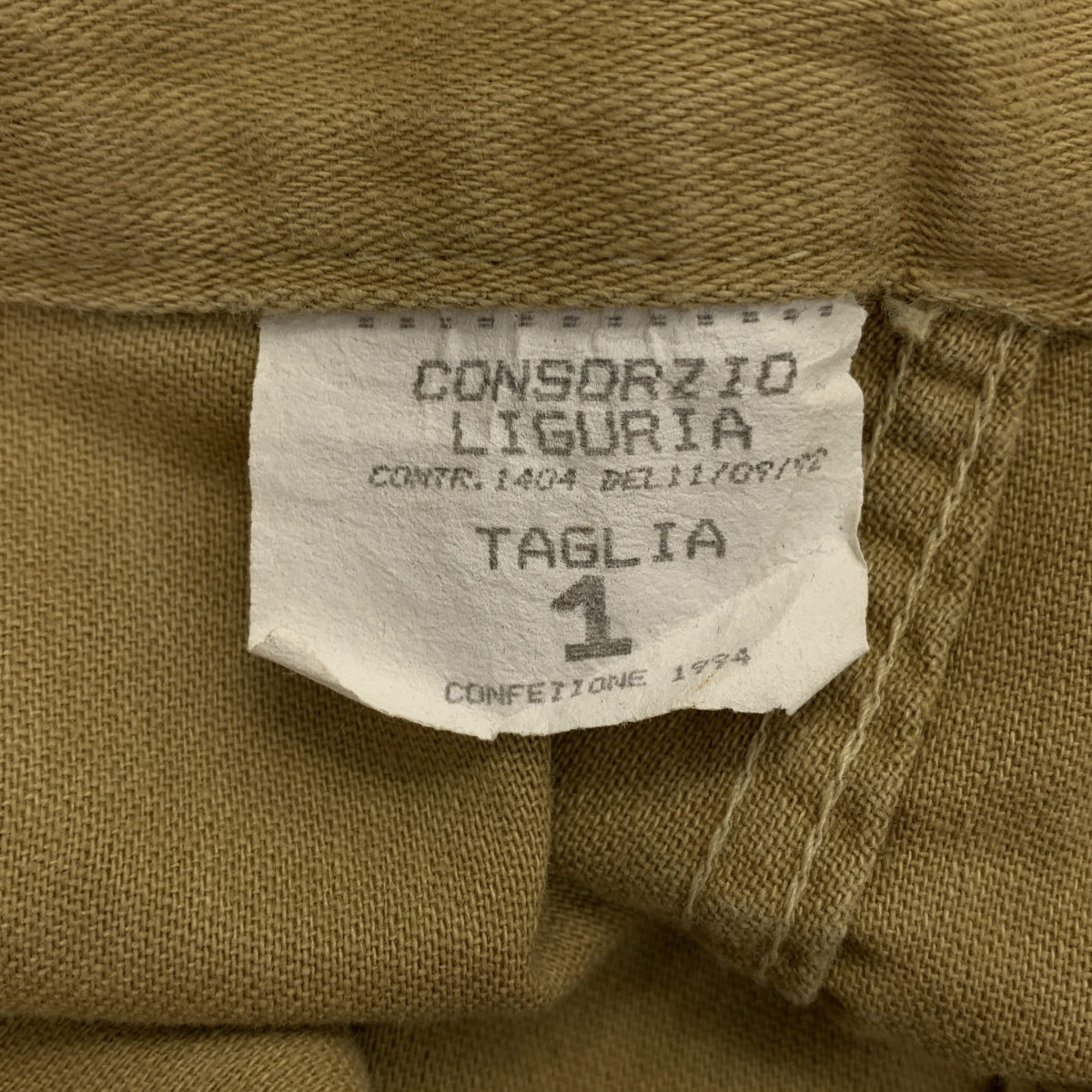 ITALIAN ARMY / イタリア軍 1990s ヴィンテージ CONSORZIO LIGURIA グルカショーツ ショートパンツ