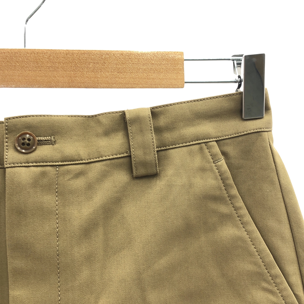 NOBLE / ノーブル チノ タイト マキシ スカート