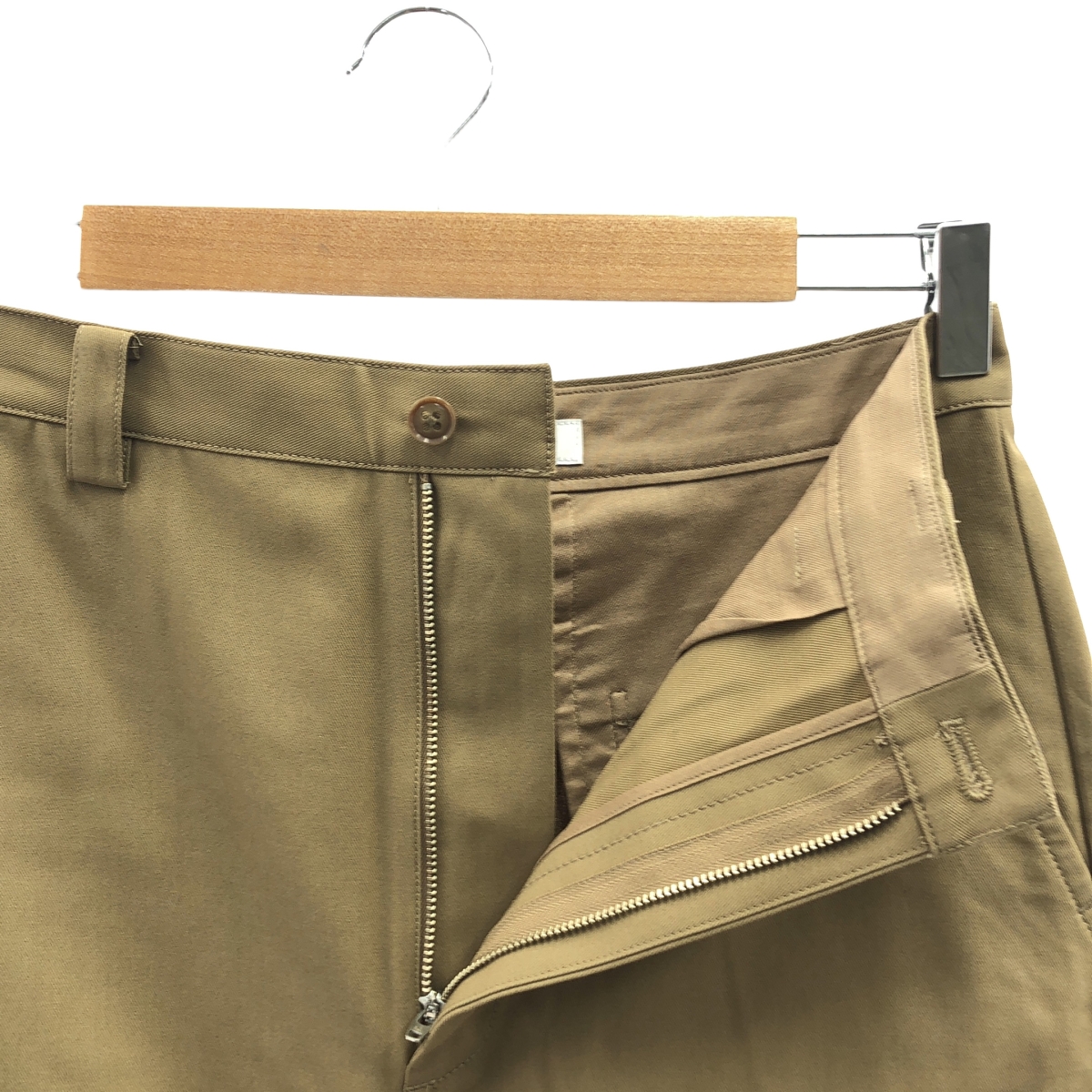 NOBLE / ノーブル チノ タイト マキシ スカート