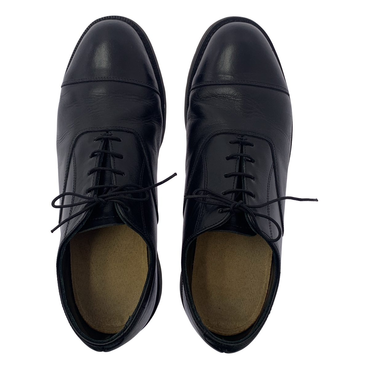 その他 内羽根式 ストレートチップ レザー シューズ