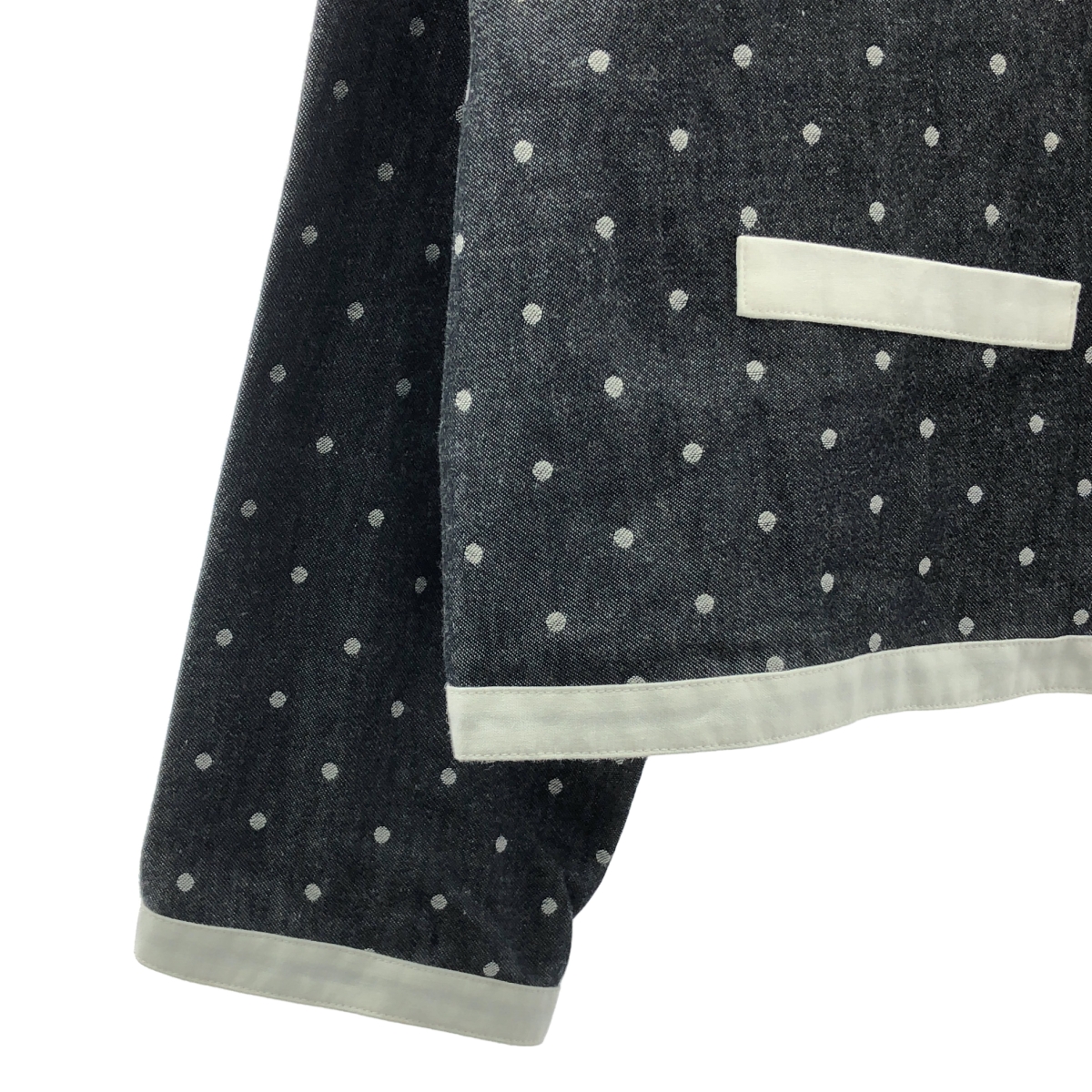 madder madder / マダマダ ドットブラウスジャケット